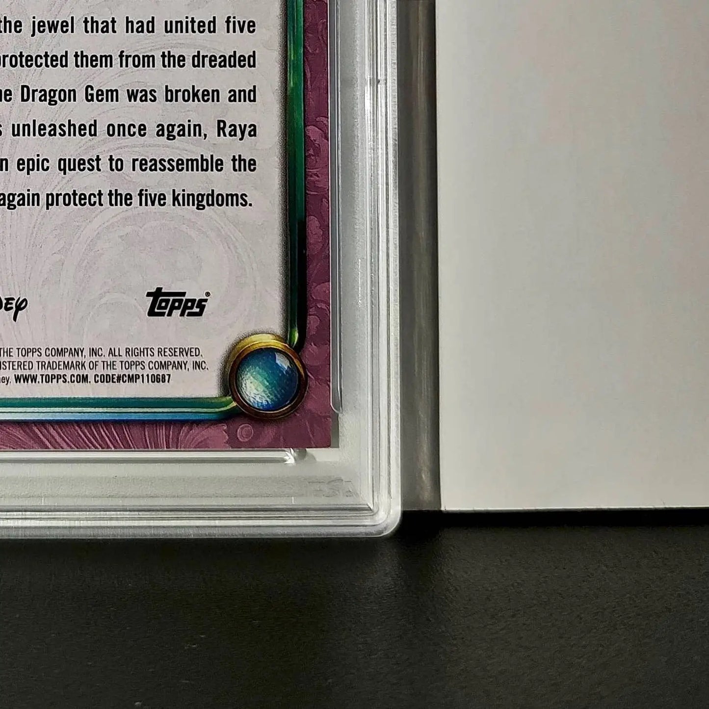 Raya 2025 Topps Disney Cartoon Princess #163 Raya and the Last Dragon PSA 10 - Non-Sports Card Single