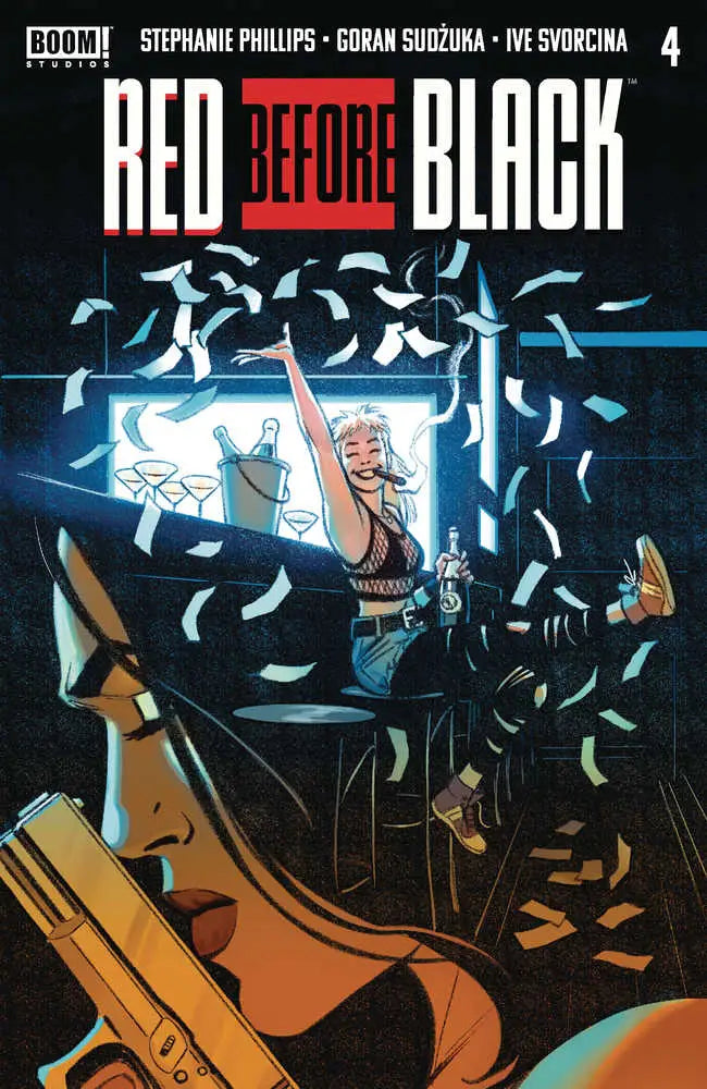 Comic book cover of Red Before Black #4 featuring Sudzuka Mature Comic artwork