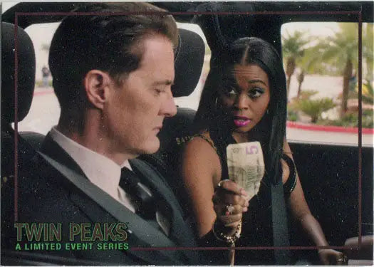 Trading card featuring a Twin Peaks scene from Rittenhouse 2019 Archives series