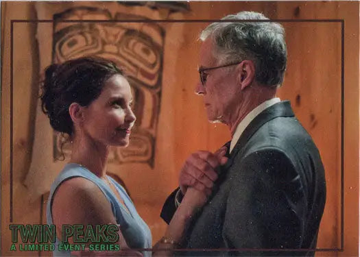 Two people in formal attire on Rittenhouse 2019 Twin Peaks Archives trading card