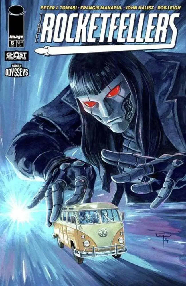Comic book cover B German Peralta Variant for Rocketfellers #6 German Peralta