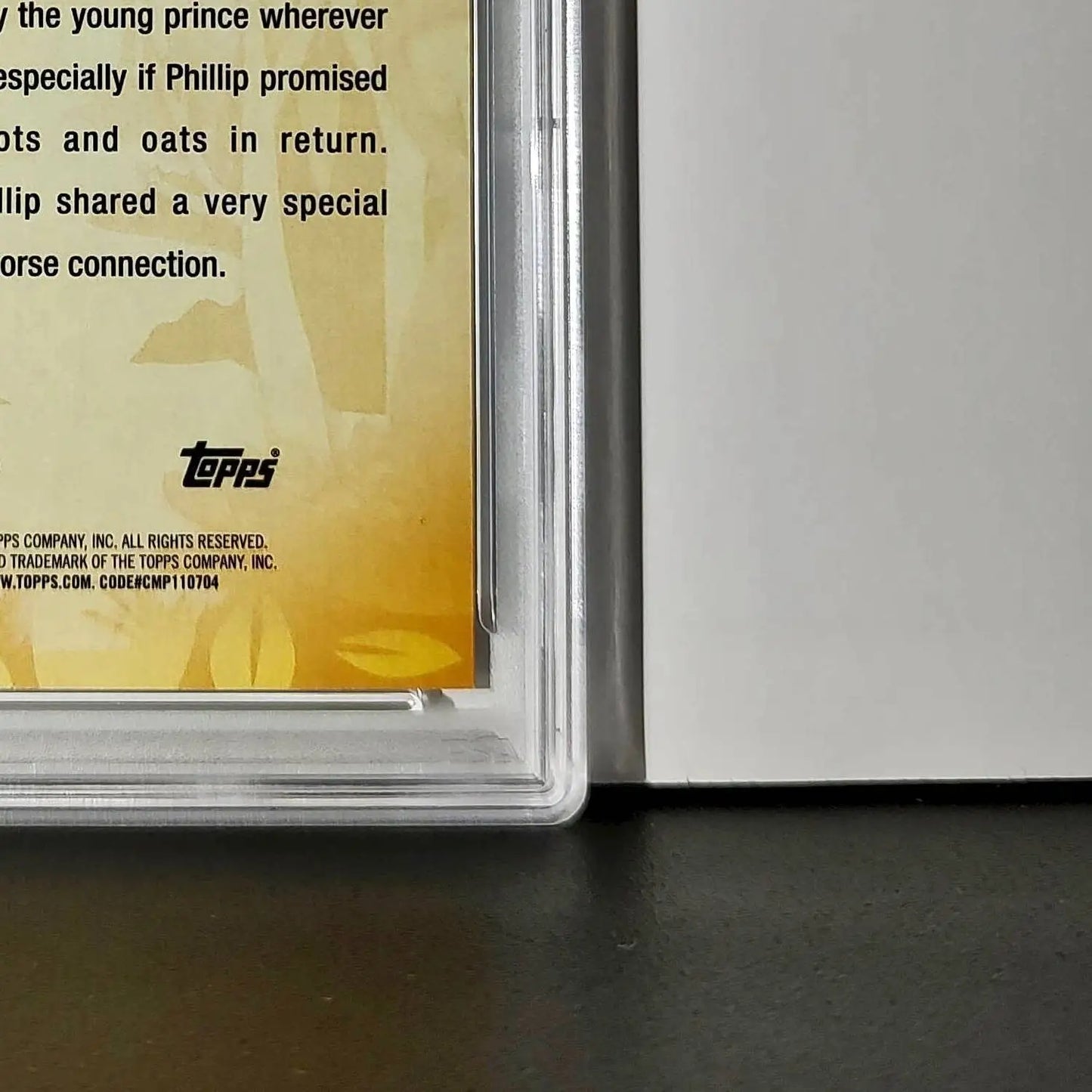 Samson 2025 Topps Disney #FF-8 Furry Friends Card Sleeping Beauty PSA 9 MT - Non-Sports Card Single