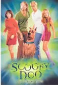 Movie poster of the live-action Scooby-Doo film on Scooby Doo Movie SD-1 promo card