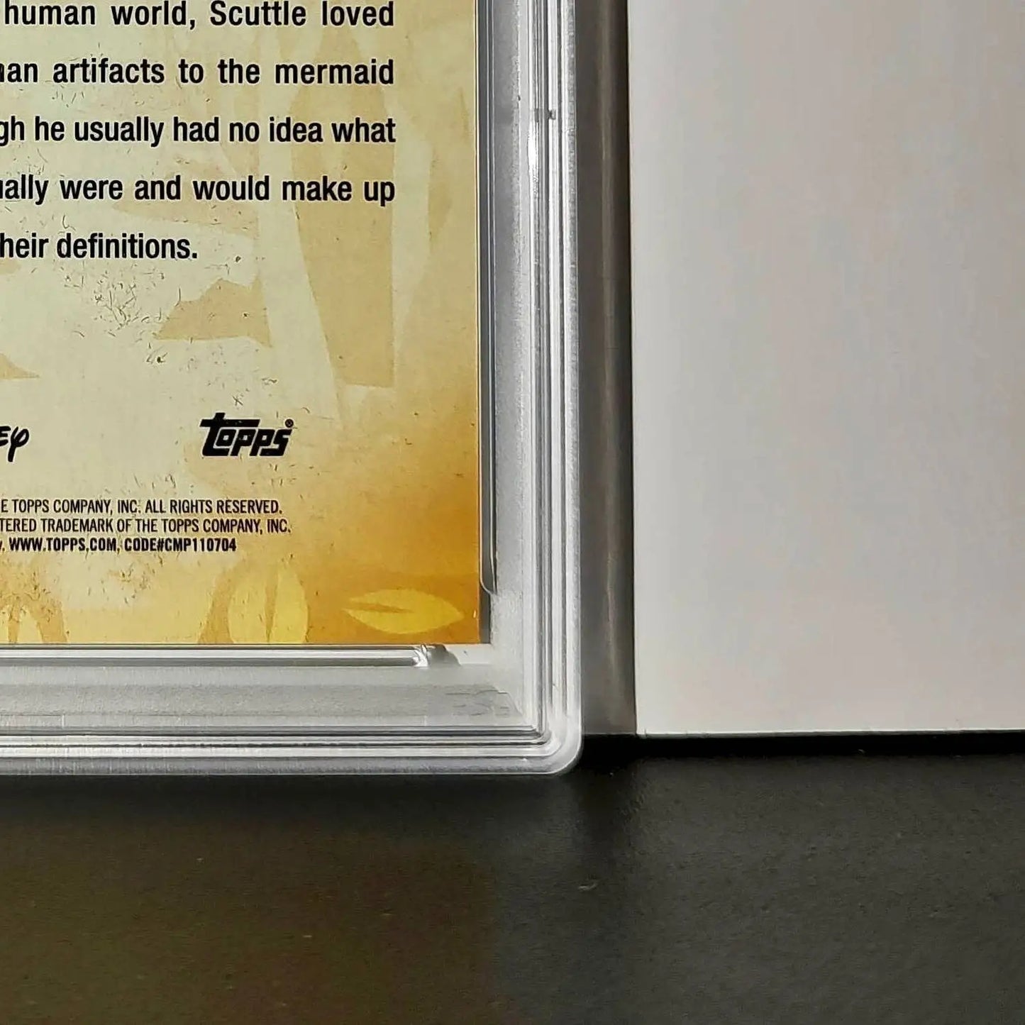 Scuttle 2025 Topps Disney #FF-9 Furry Friends Card The Little Mermaid PSA 9 - Non-Sports Card Single