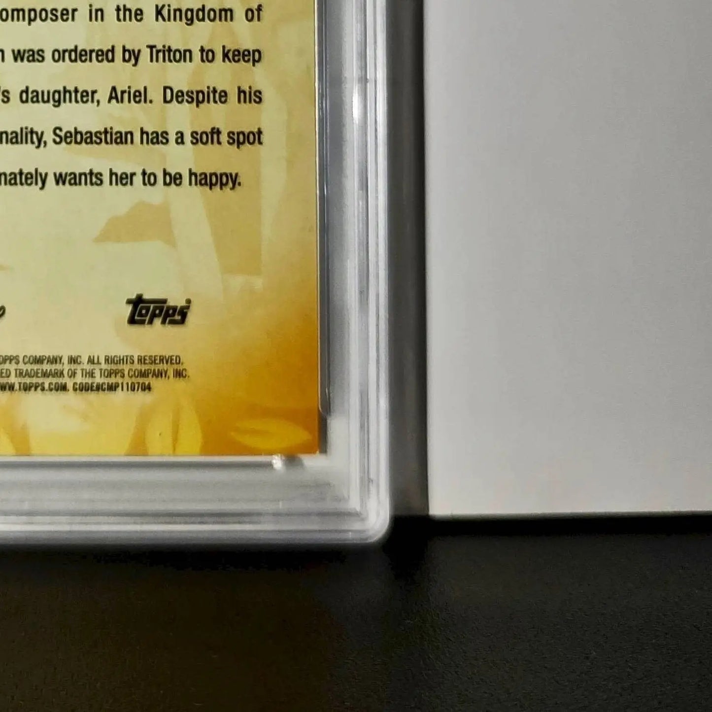 Sebastian 2025 Topps Disney #FF-10 Furry Friends Card The Little Mermaid PSA 9 - Non-Sports Card Single