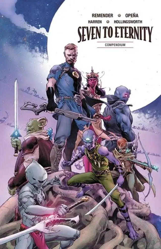 Seven to Eternity comic book cover featuring the Eternity Compendium TPB series