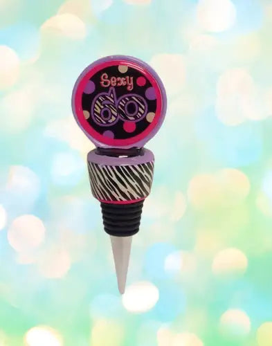 Sexy 60-birthday wine stopper - General Merchandise