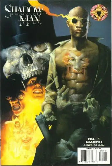 Shadowman #1 (Series 2) Cover B 1995 FN/VF for trading cards collectors