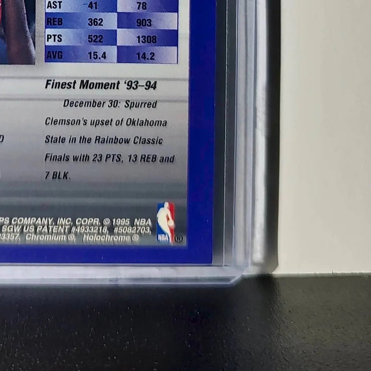 Sharone Wright Rookie 1994-95 Topps Finest #326 Card - Basketball Card Single