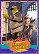 Animated hippo character from Shrek the Third on a Shrek promo card for trading cards