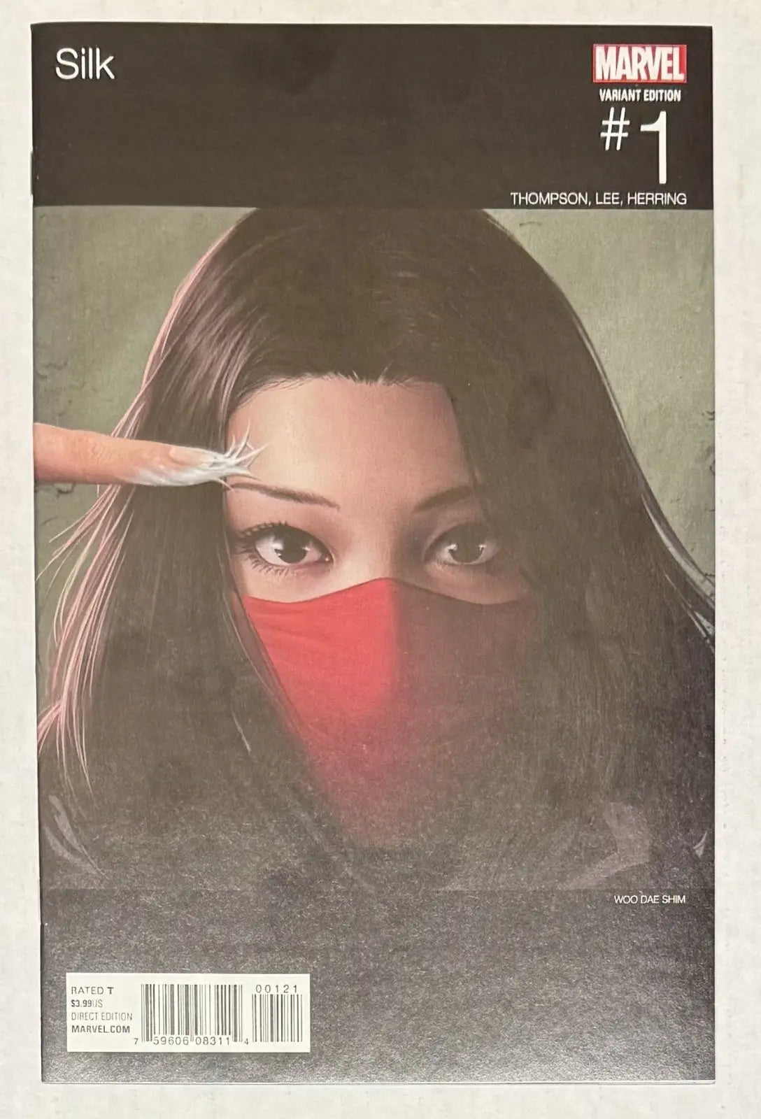 Silk #1 Woo Dae Shim Hip-Hop Variant (Marvel Comics January 2016) - Comic Book