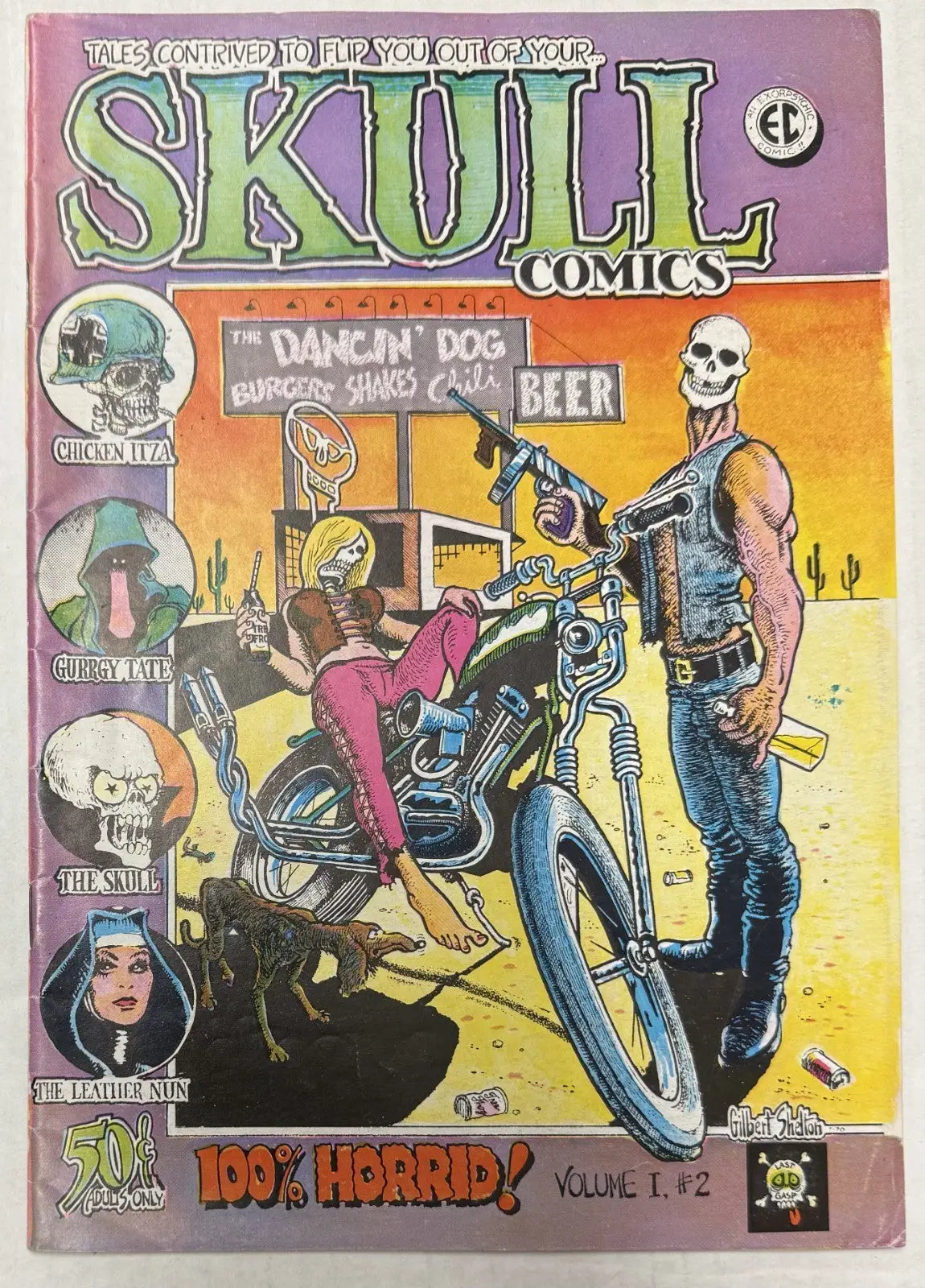Skull #5 (Last Gasp August 1972) - Comic Book