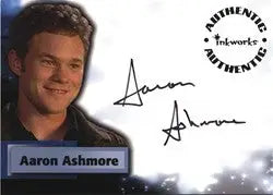 Smallville Season 6 A47 Aaron Ashmore Autograph Card - Non-Sports Card Single