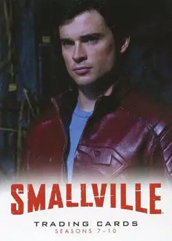 Smallville Seasons 7 thru 10 P2 promo card featuring Smallville trading card image