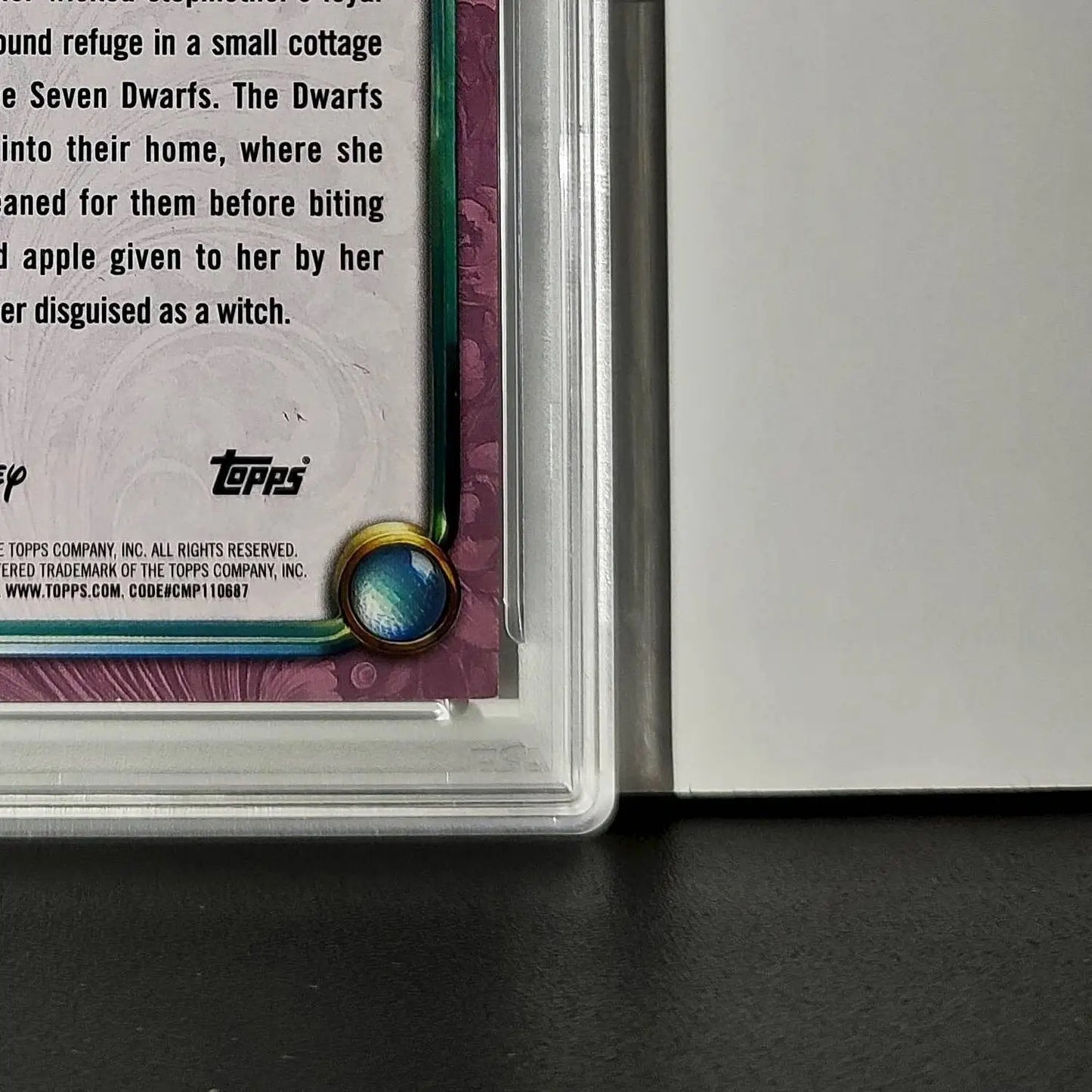 Snow White 2025 Topps Disney Cartoon Princess #151 Card PSA 8 - Non-Sports Card Single