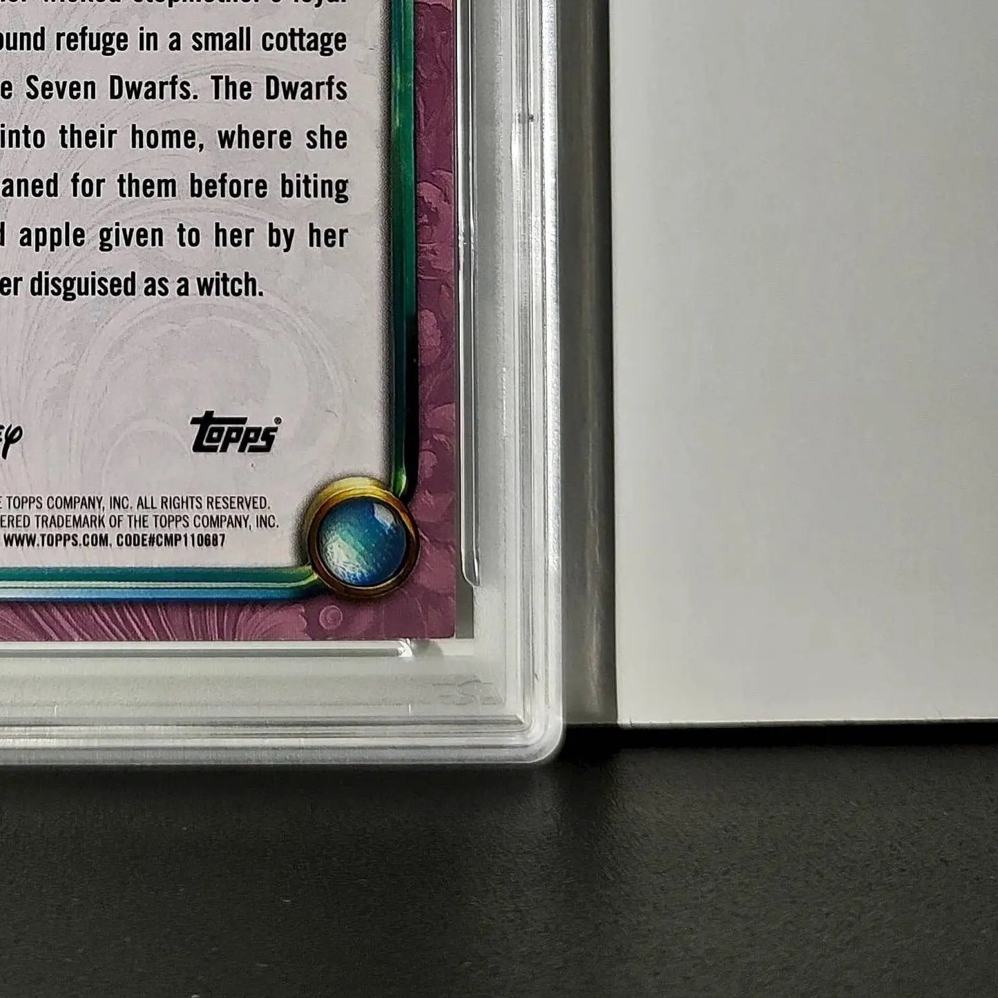 Snow White 2025 Topps Disney Cartoon Princess #151 Card PSA 9 - Non-Sports Card Single