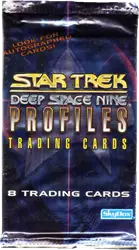 Star Trek Deep Space Nine Profiles Factory Sealed Trading Card Pack - Star Trek Card Box