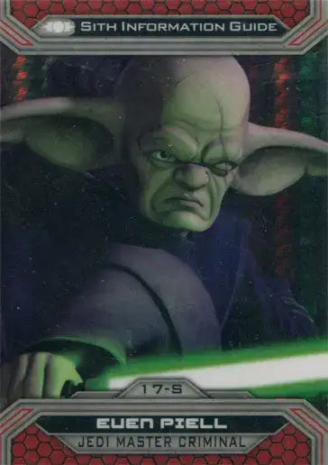 Star Wars Chrome Perspectives Prism Refractor 17-S Parallel Base Card 186/199 - Star Wars Card Single