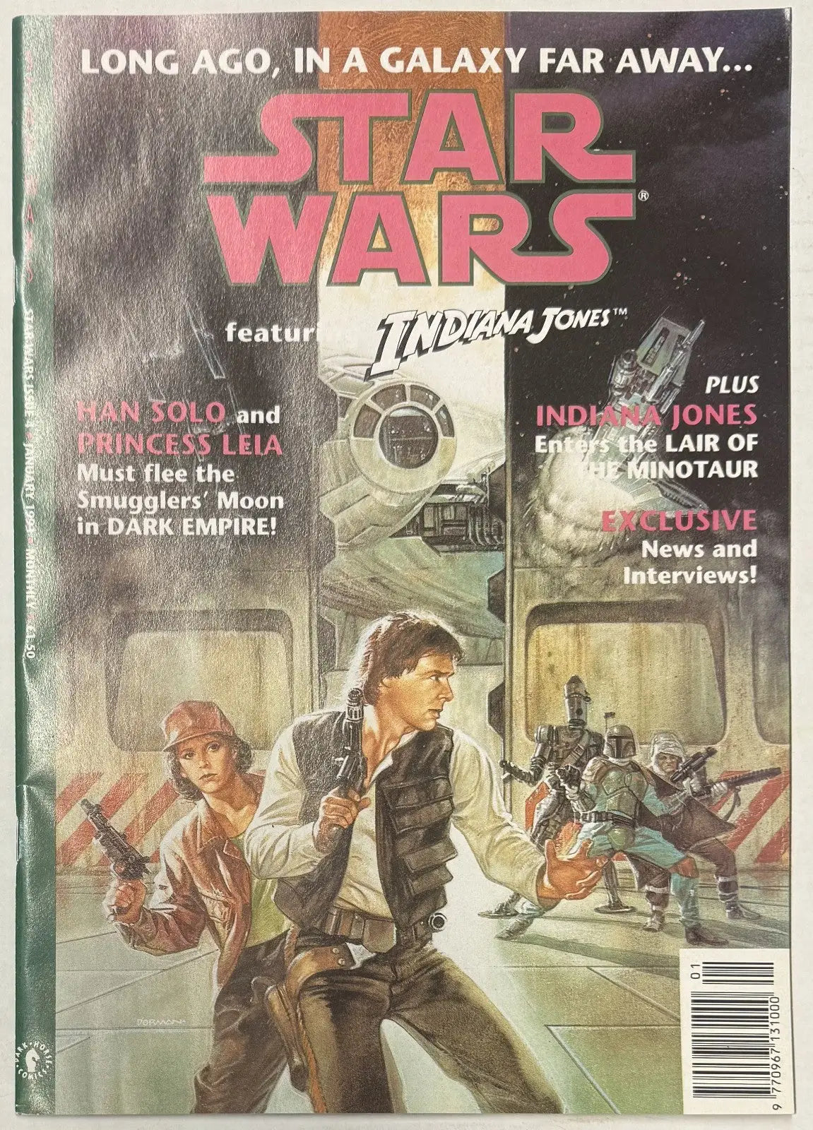 STAR WARS DARK HORSE Comics Book # 4 January 1993 UK Import - Comic Book