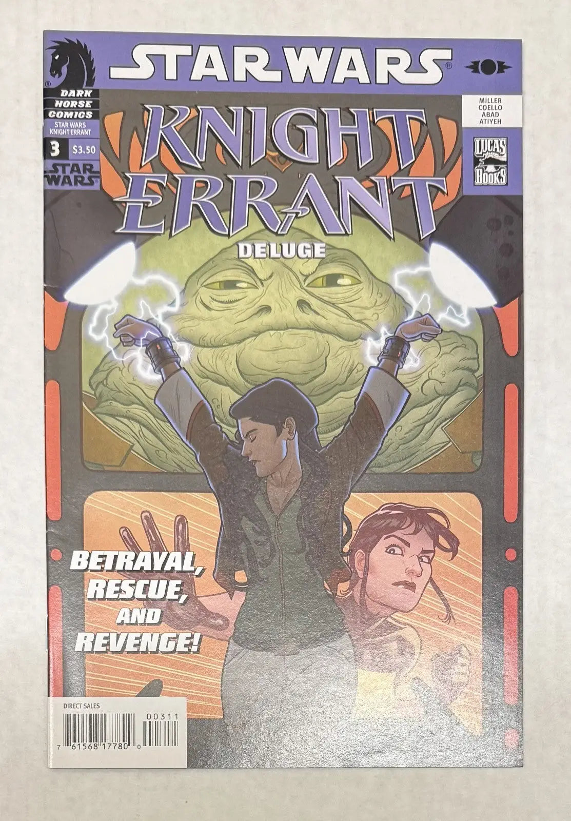Star Wars: Knight Errant-Deluge #3 (Dark Horse Comics October 2011) - Comic Book