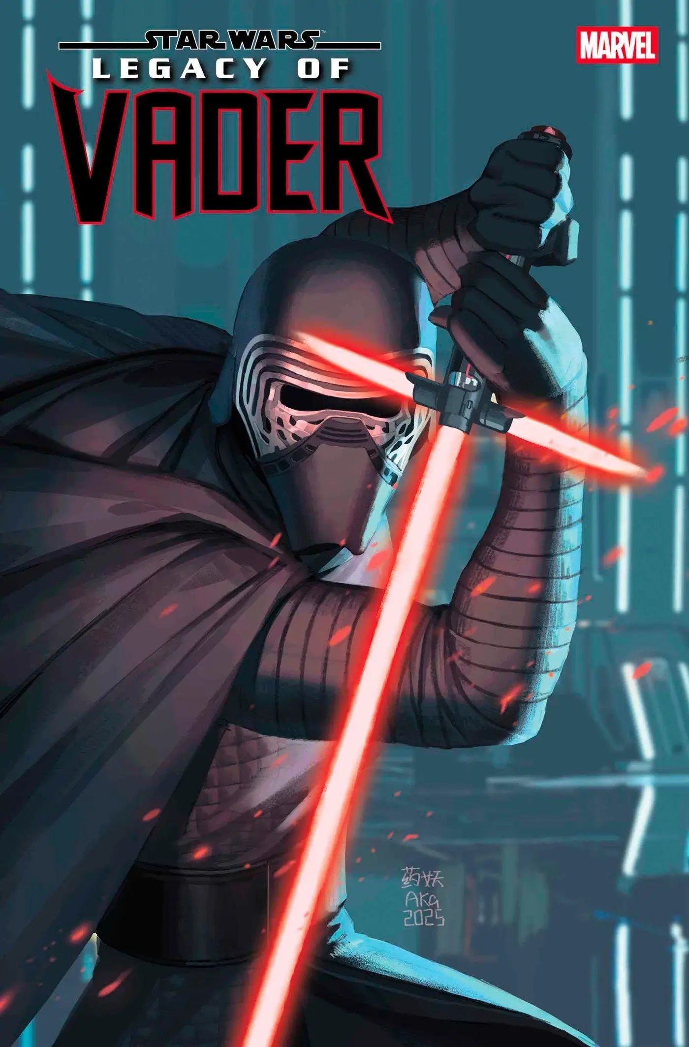 Star Wars Legacy Of Vader #5 Aka Variant comic book cover featuring Star Wars legacy art