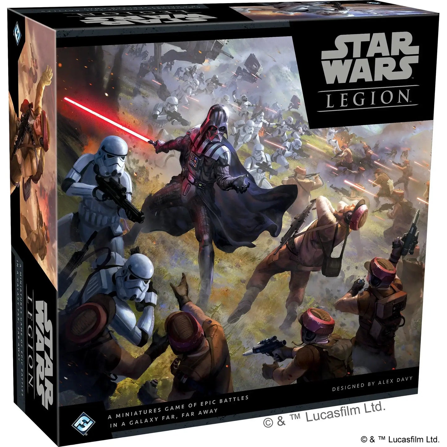 Star Wars Legion Core Set box for thrilling infantry battles in the Star Wars Legion game