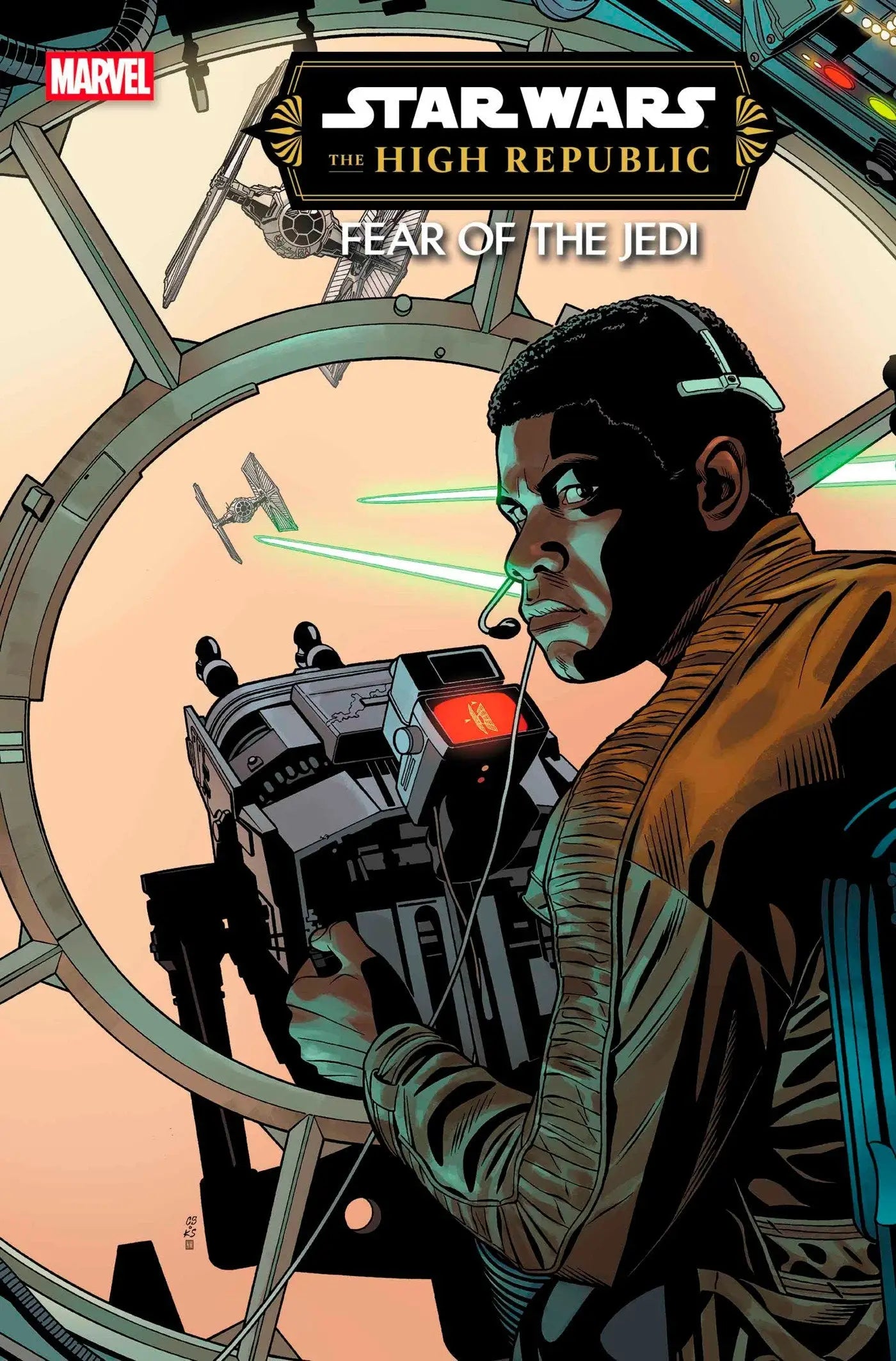 Star Wars High Republic Fear comic book cover featuring Star Wars The Force Awakens variant