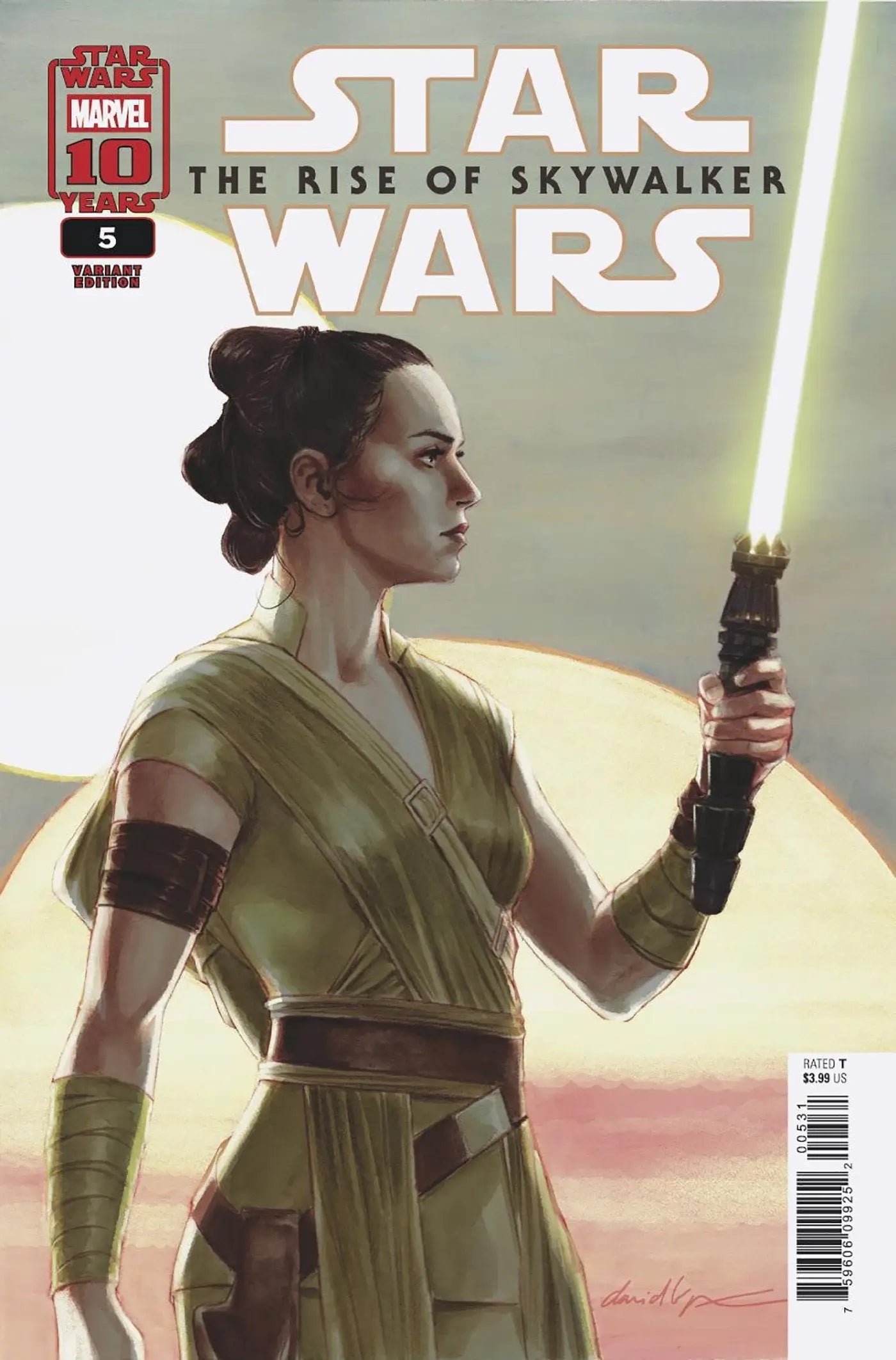 Star Wars Skywalker Adaptation comic book featuring David Lopez Variant cover art