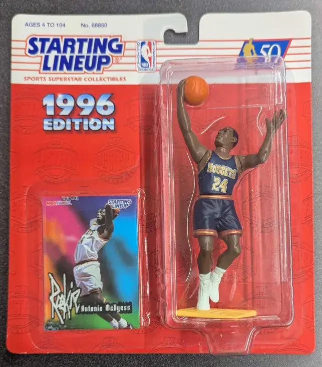Starting Lineup 1996 Edition Antonio McDyess Toy Figure - Action Figure & Toy