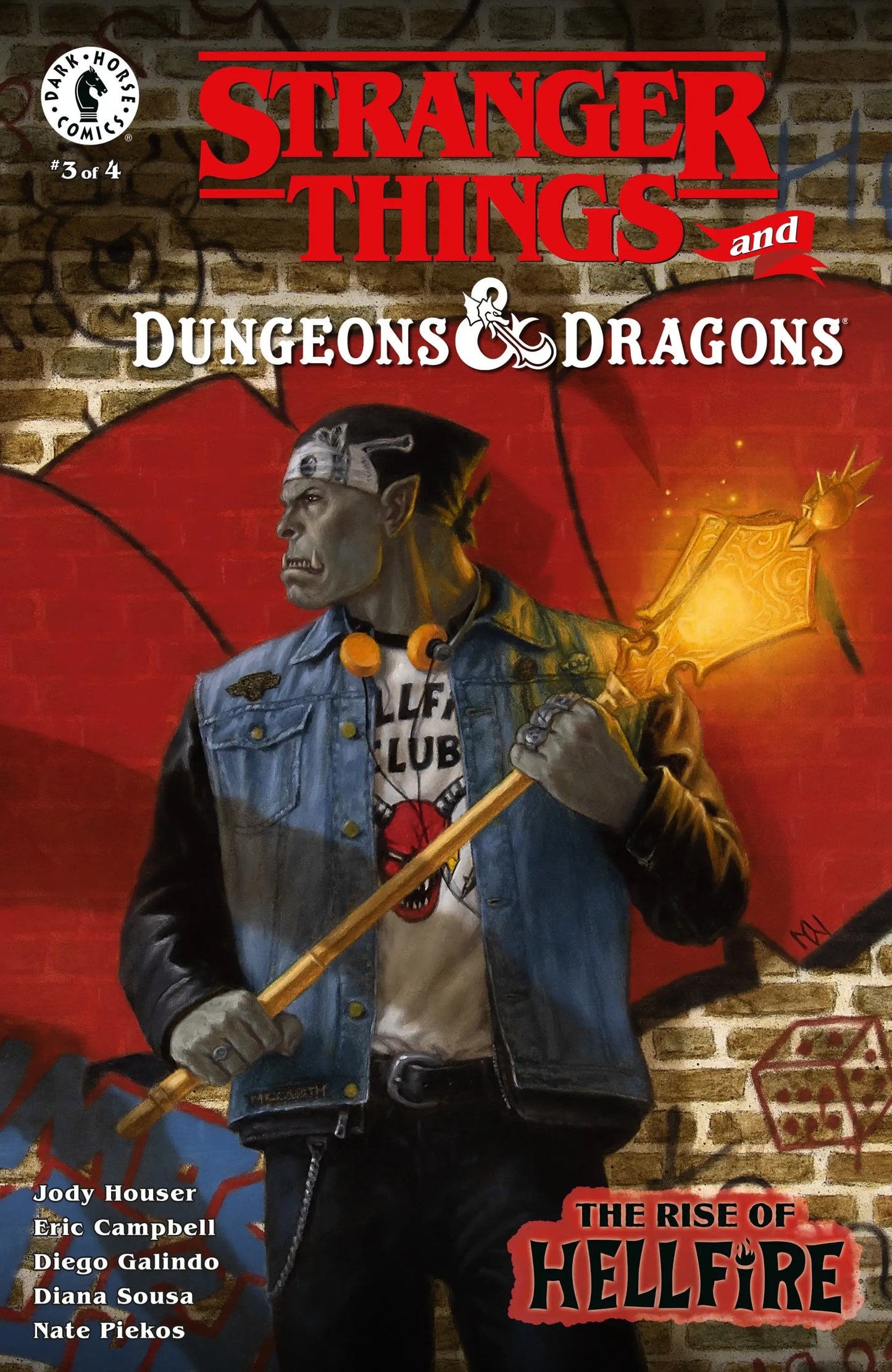 Stranger Things And Dungeons & Dragons: The Rise Of Hellfire #3 (Cover A) (Myles Wohl) - Comic Book
