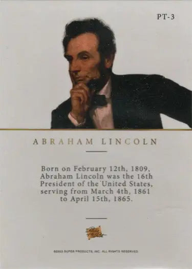 Portrait of a bearded man in a dark suit for Super Break Promotional Card PT-3