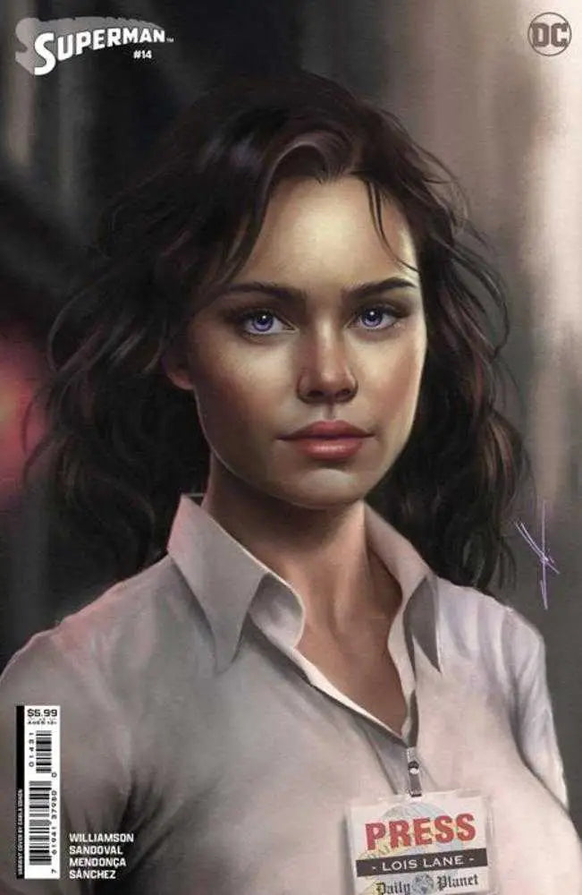 Superman #14 Cover D Carla Cohen Card Stock Variant (House Of Brainiac) - Comic Book