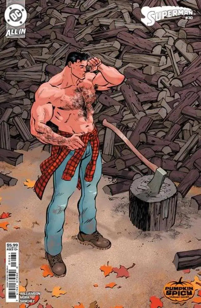 Superman #30 Cover E Tom Reilly Pumpkin Spicy Card Stock Variant - Comic Book