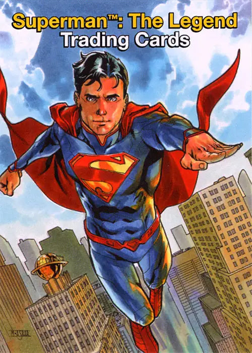 Superman The Legend P1 Promo Card - DC Card Single