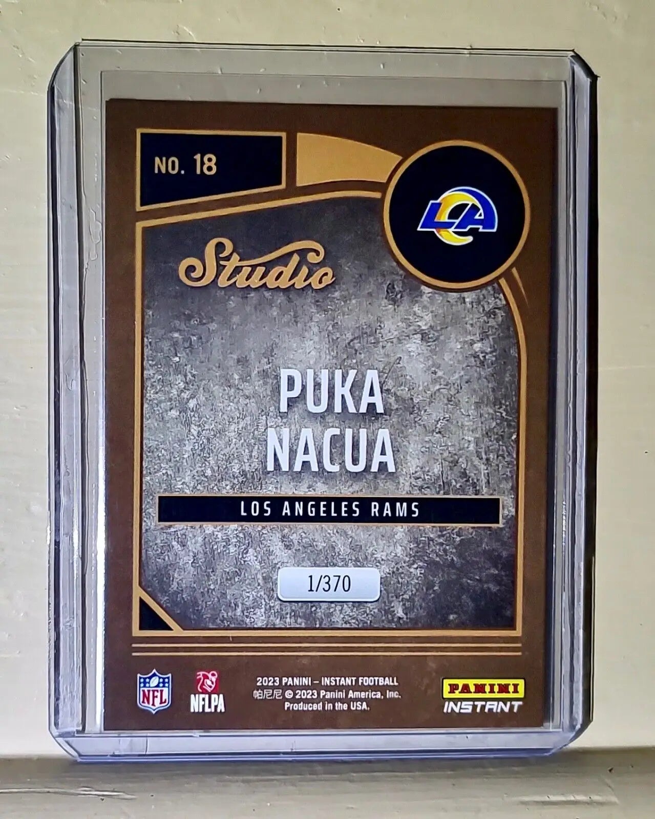 Tank Dell 2023 Panini NFL Studio Rookies #18 Rookie Card 1/370