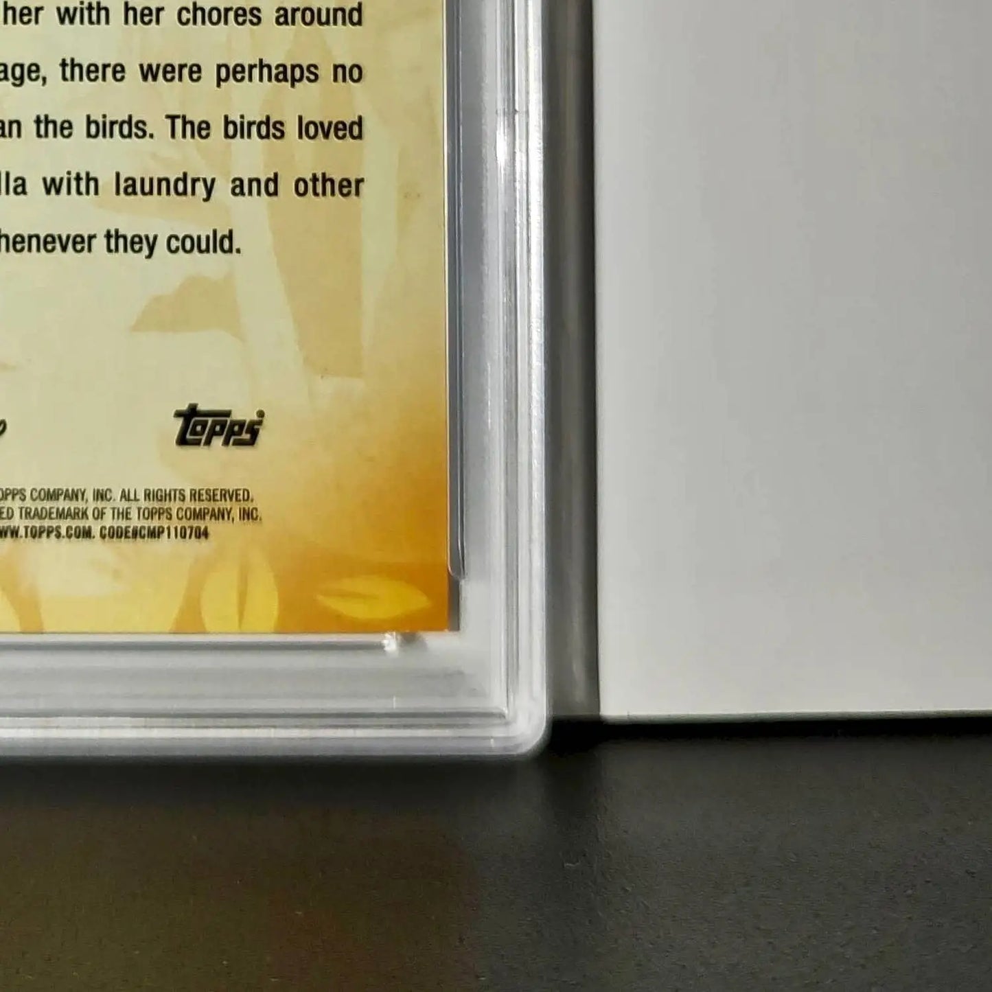 The Birds 2025 Topps Disney #FF-5 Furry Friends Card Cinderella PSA 8 - Non-Sports Card Single