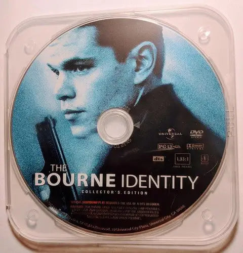 The Bourne Identity Matt Damon widescreen DVD Collector’s Edition disc only