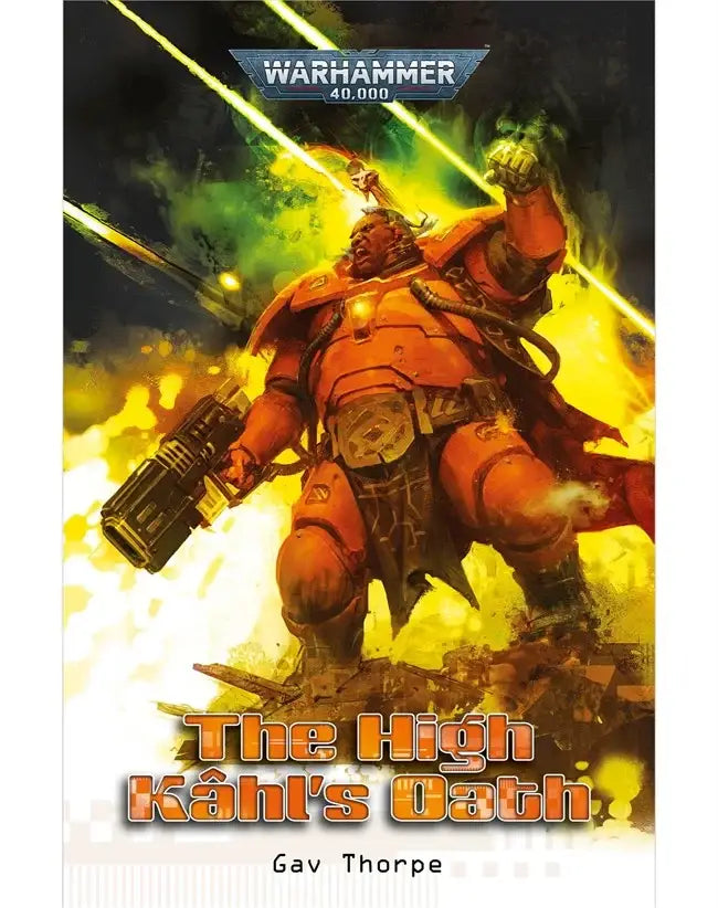 Warhammer 40k The High Kahls Oath paperback by Gav Thorpe displayed on product page