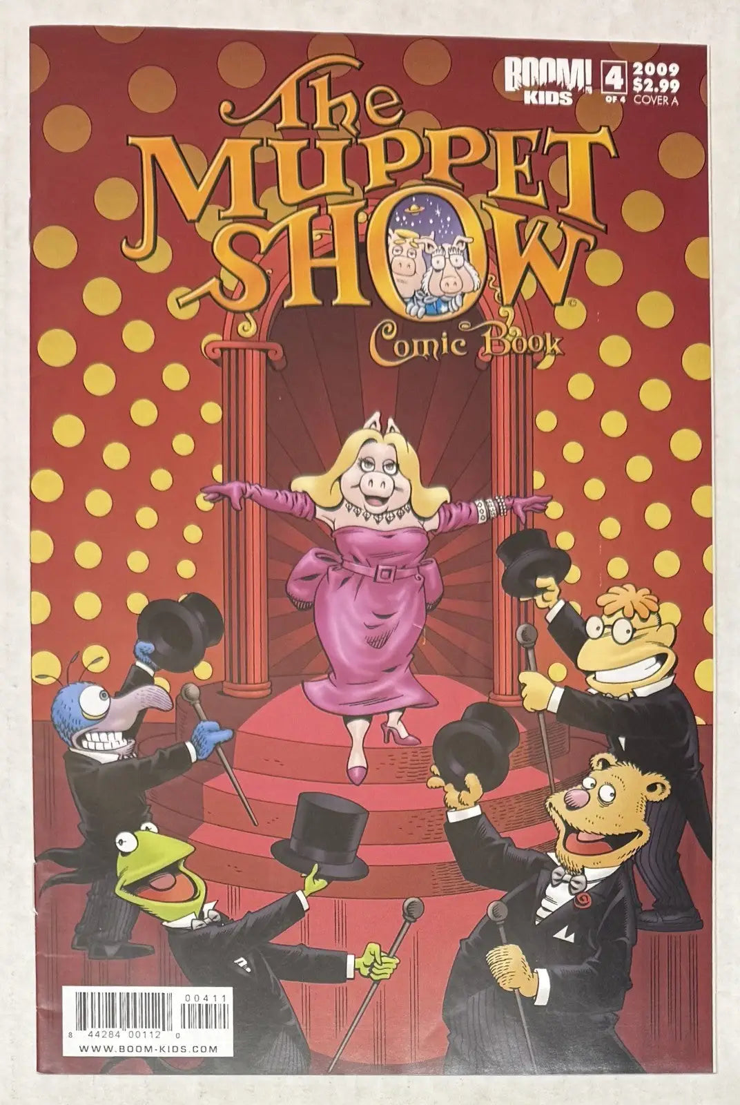 The Muppet Show #4 Vol. 1 2009 BOOM! Kids Higher Grade Comic Book - Comic Book