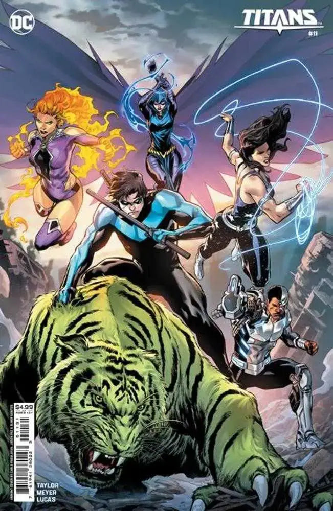 Titans #11 Cover B Carlo Pagulayan Card Stock Variant - Comic Book