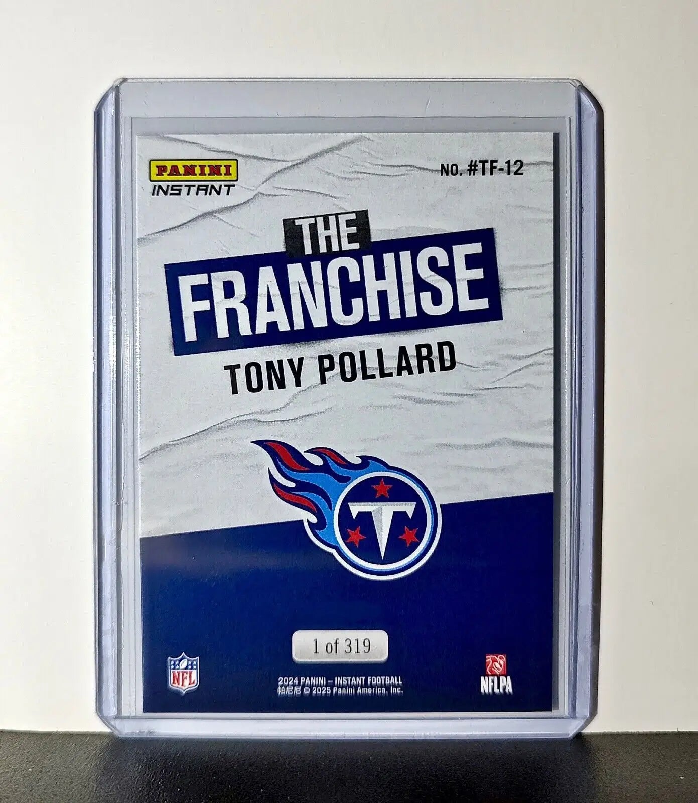 Tony Pollard 2024 Panini The Franchise NFL #12 Football Card Cowboys 1 of 319 - Football Card Single