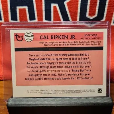 Topps 2021 Update Cards That Never Were Cal Ripken Jr Orioles #CNW-11 - Baseball Card Single