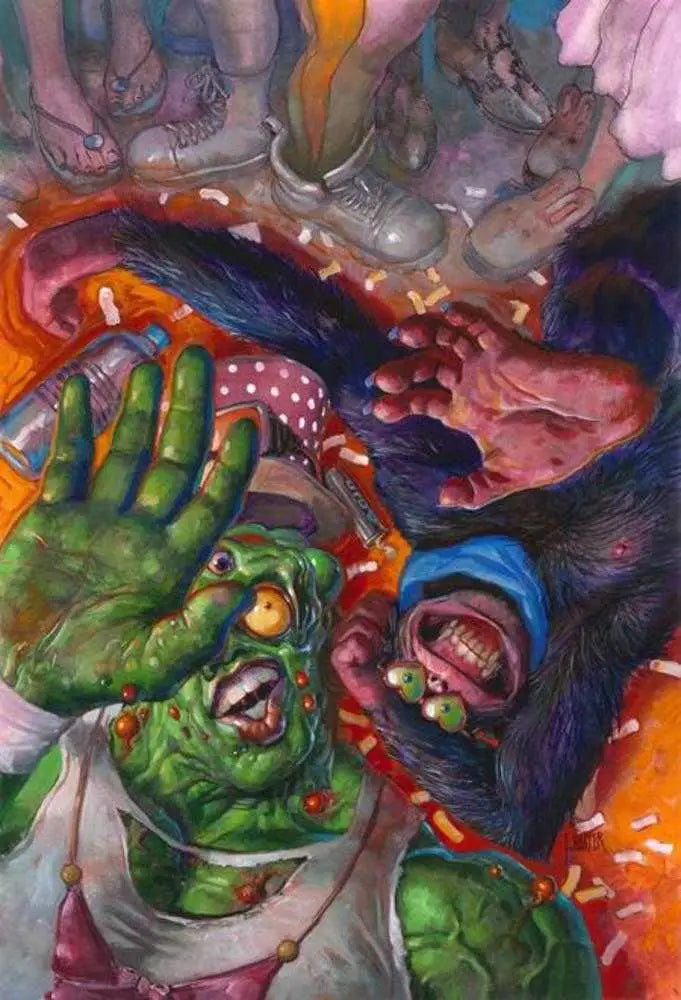 Toxie Team Up #3 (Of 5) Cover A Fred Harper (Mature) - Comic Book