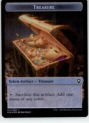 Treasure // Copy Token Commander Legends: Baldur’s Gate 17 // 19 Foil NM - Magic Card Single