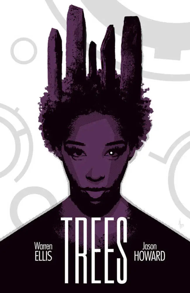 Comic book cover for Trees TPB Volume 02 showcasing stunning artwork and title