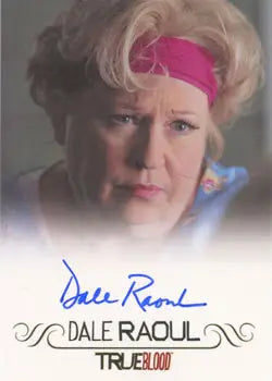 Headshot of Dale Raoul as Maxine Fortenberry on True Blood Autograph Card