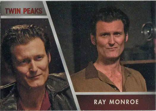 Trading card featuring George Griffith as Ray Monroe from Twin Peaks series