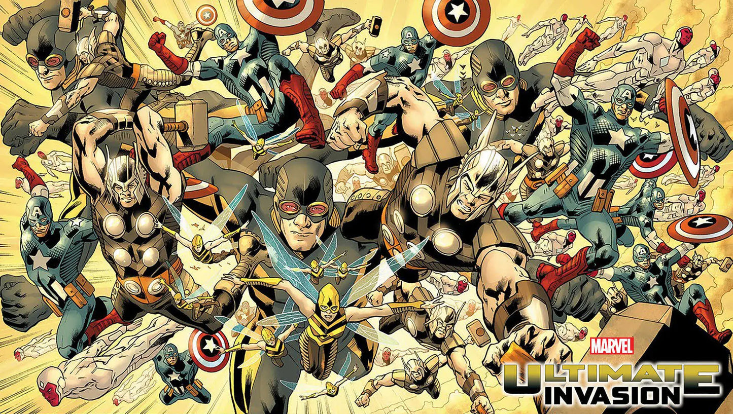 Ultimate Invasion 2 Bryan Hitch 2nd Print Variant - Comic Book