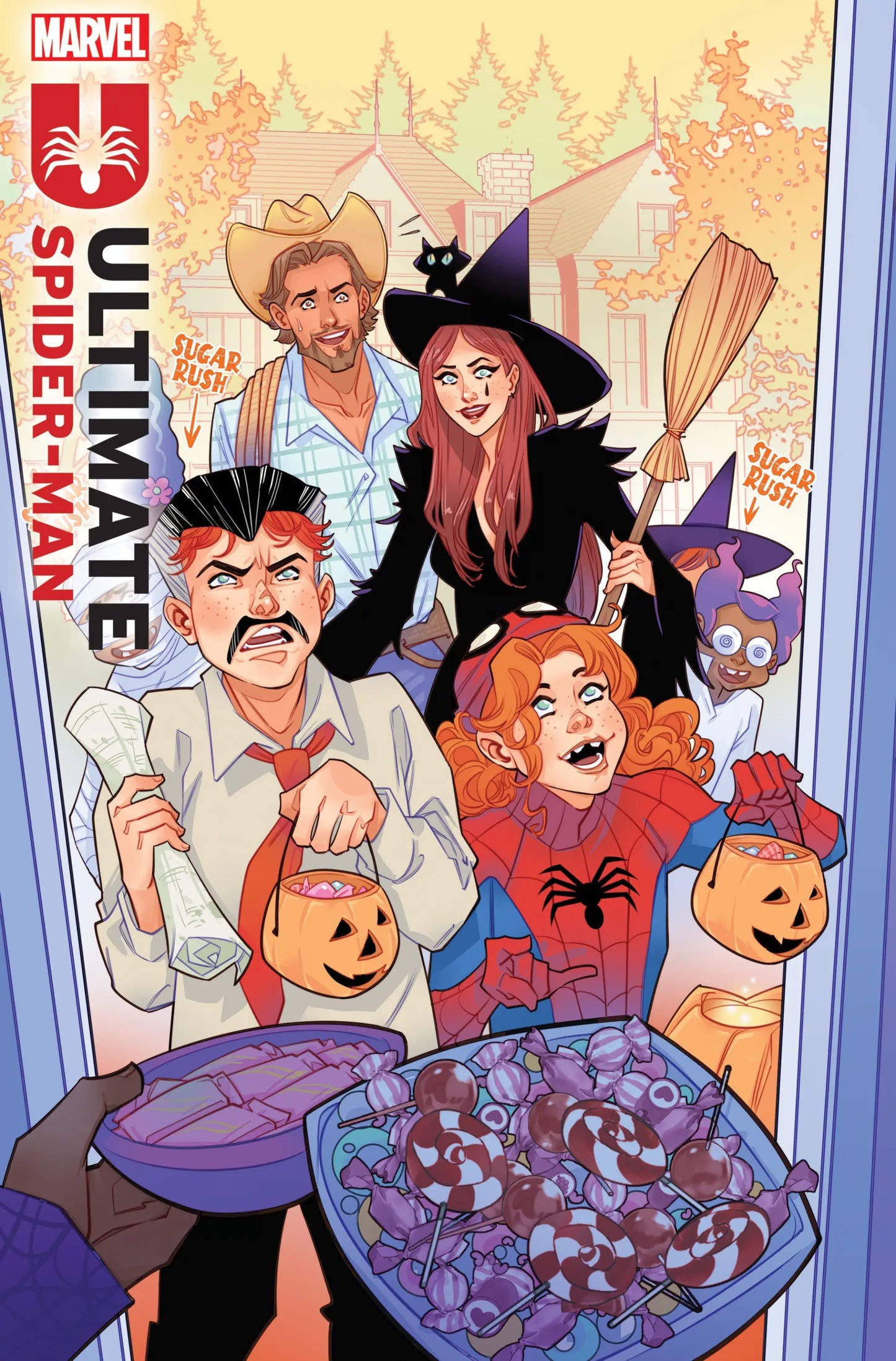 Ultimate Spider-Man #22 Marguerite Sauvage Variant - Comic Book