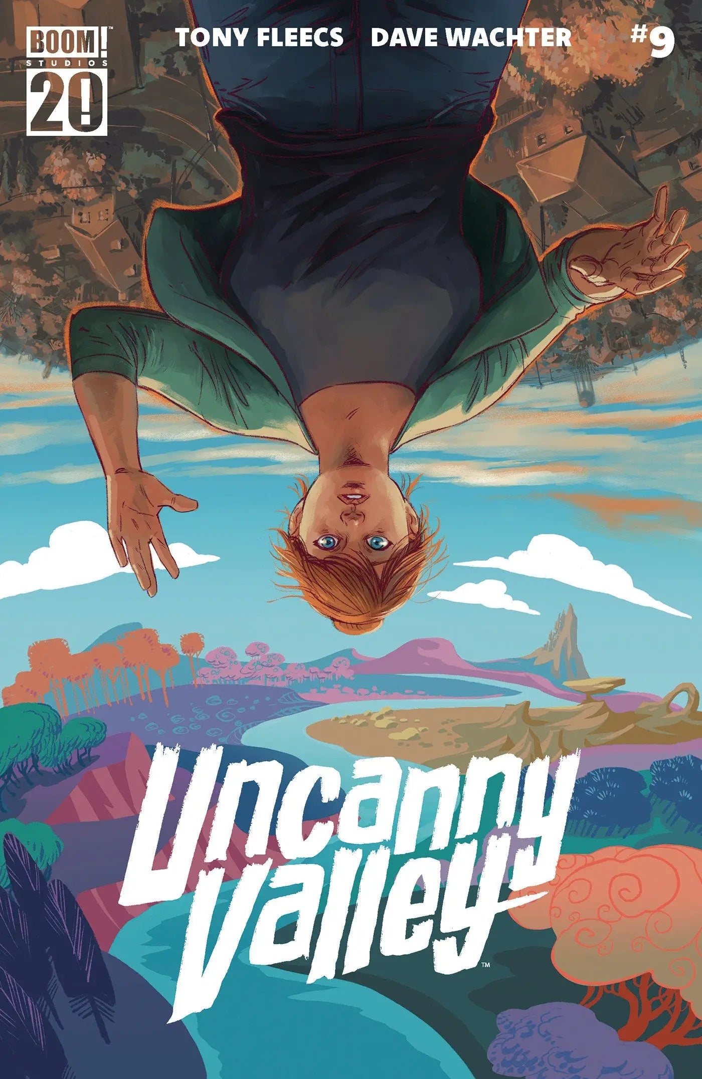 Uncanny Valley comic book Uncanny Valley #9 A Main Dressed Wachter illustration